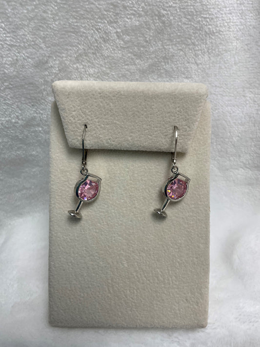 PE4638-Wine Glass Earring